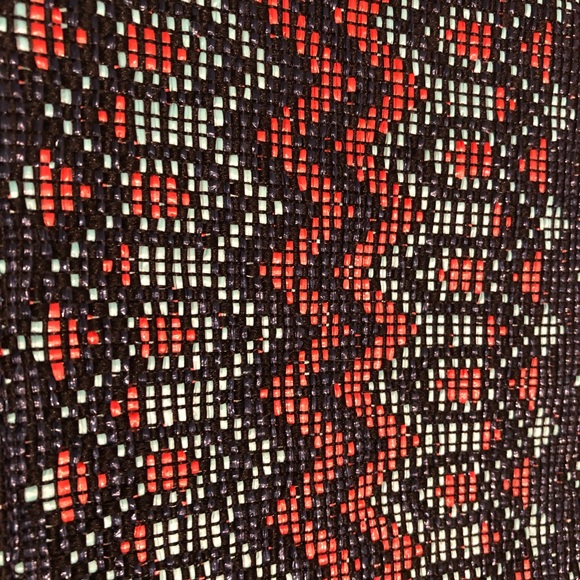 NEW Express Colorful Stitched Bag/Clutch - Picture 4 of 7